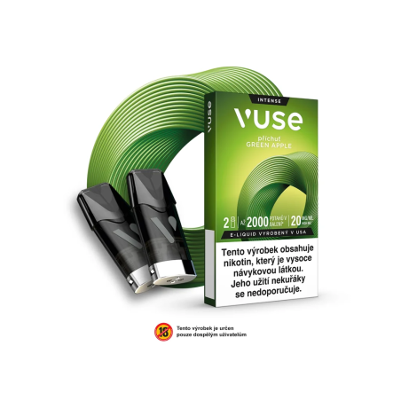 Vuse Green Apple Pod 1000 Puffs | Vuse Pro One Uyumlu