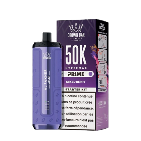 Al Fakher Hyper Max Prime Mixed Berry 50000 Puff | Pods TR